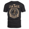 JAME 2K-101–Personalized Name Quote Apparel “I Am NAME May Not Be Perfect But I Am Limited Edition”
