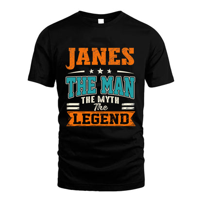JANES HH F007 The Man The Myth The Legend Personalized Shirt – Gift for Men