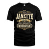 JANETTE HH-F009–Personalized Name Quote Apparel “It’s an NAME Thing You Wouldn’t Understand”