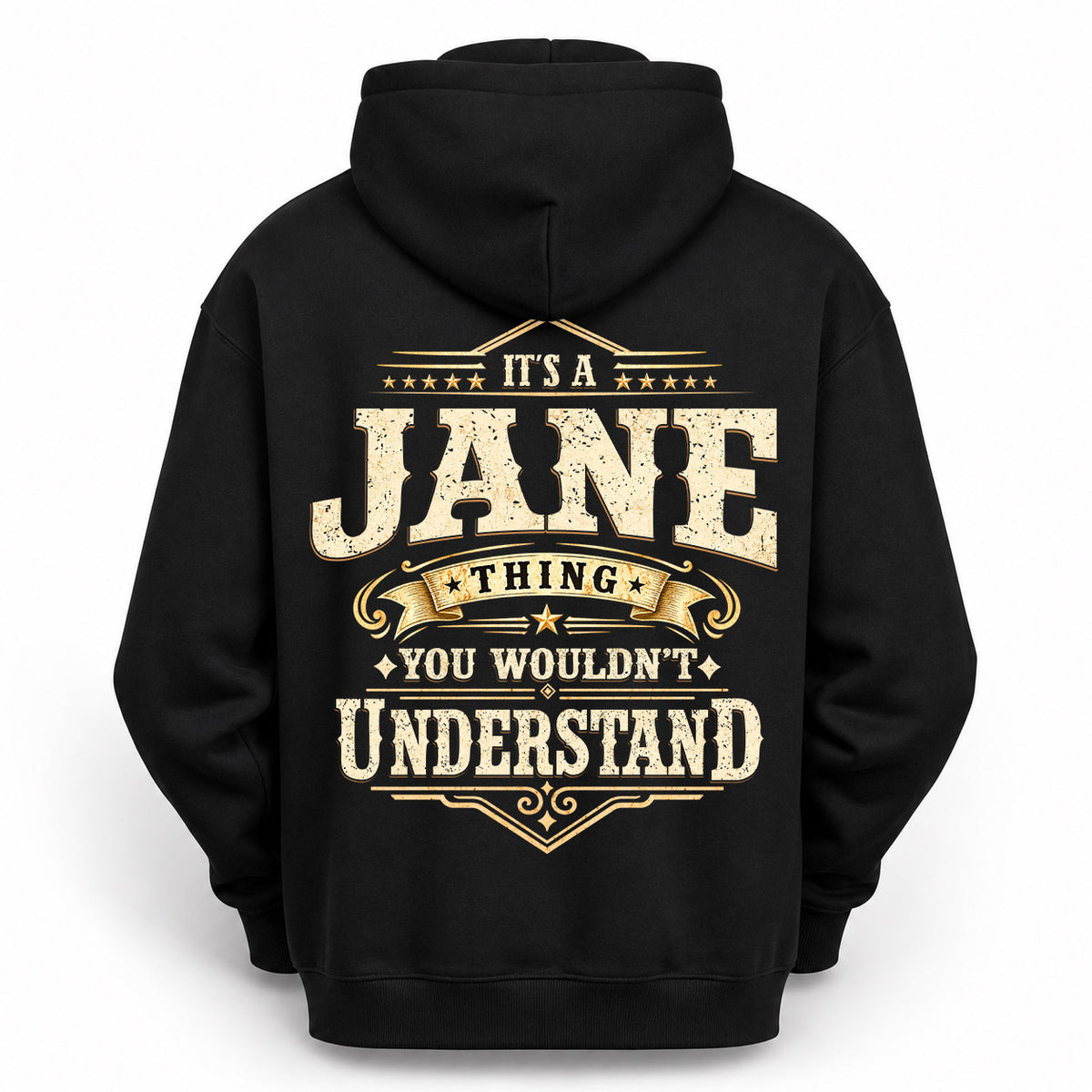 JANE HH-F003–Personalized Name Quote Apparel “It’s an NAME Thing You Wouldn’t Understand”
