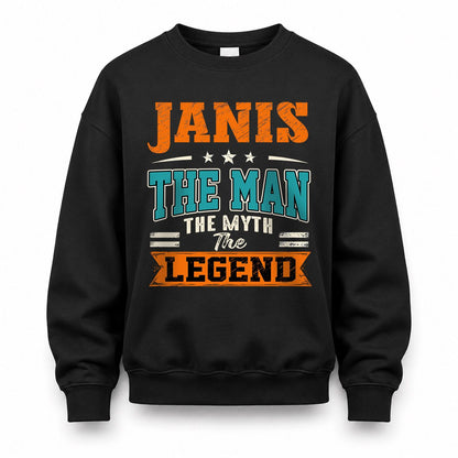 JANIS HH F007 The Man The Myth The Legend Personalized Shirt – Gift for Men
