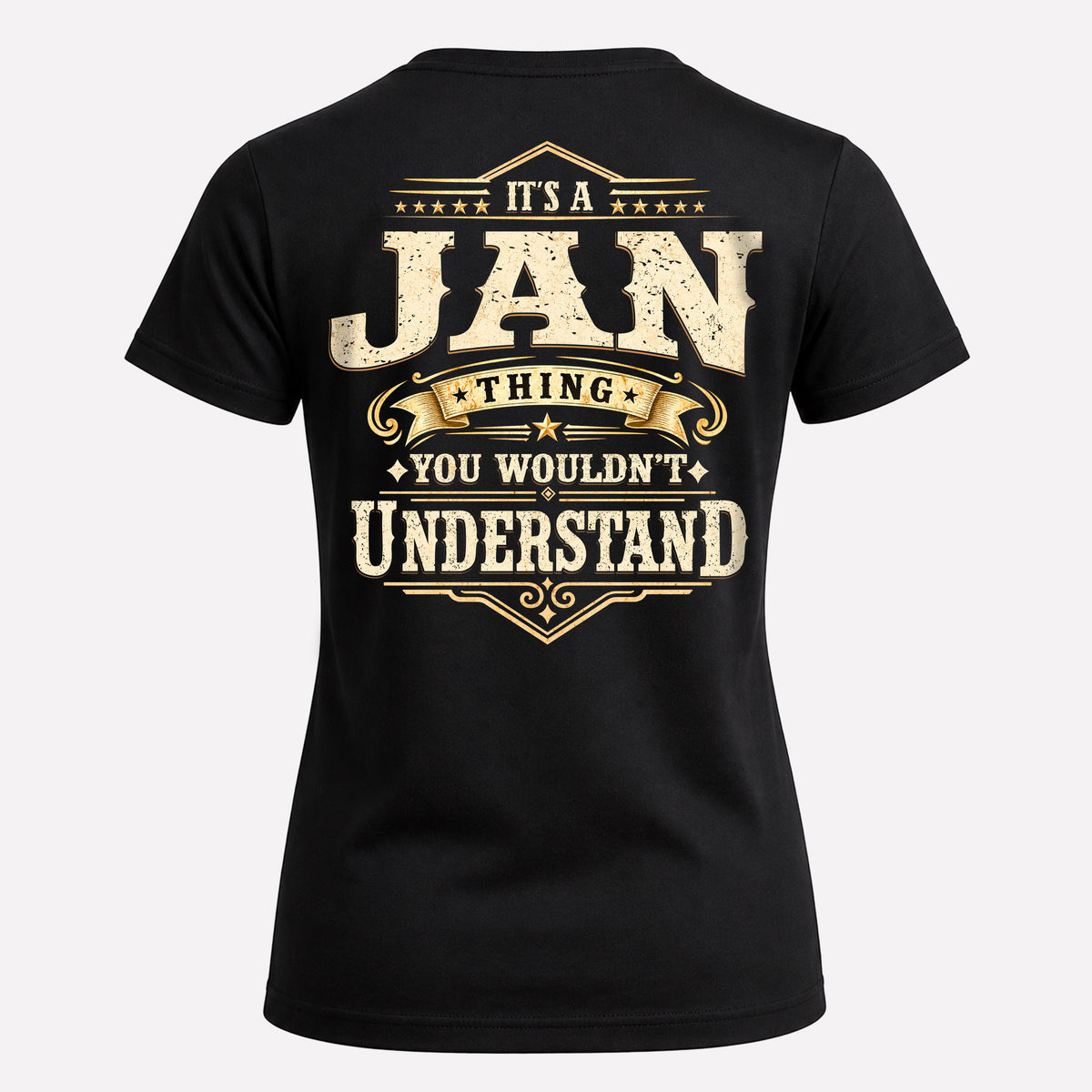 JAN HH-F003–Personalized Name Quote Apparel “It’s an NAME Thing You Wouldn’t Understand”
