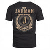 JARMAN 2K-101–Personalized Name Quote Apparel “I Am NAME May Not Be Perfect But I Am Limited Edition”