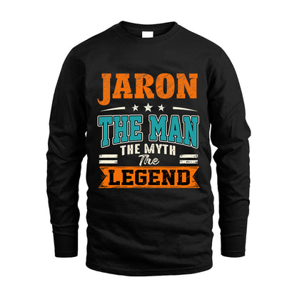 JARON HH F007 The Man The Myth The Legend Personalized Shirt – Gift for Men