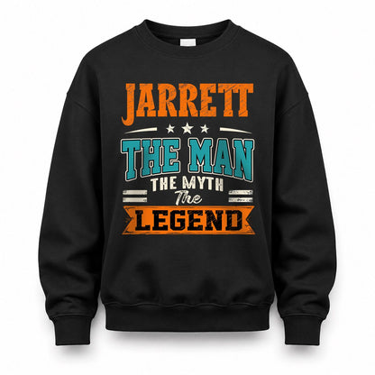 JARRETT HH F007 The Man The Myth The Legend Personalized Shirt – Gift for Men