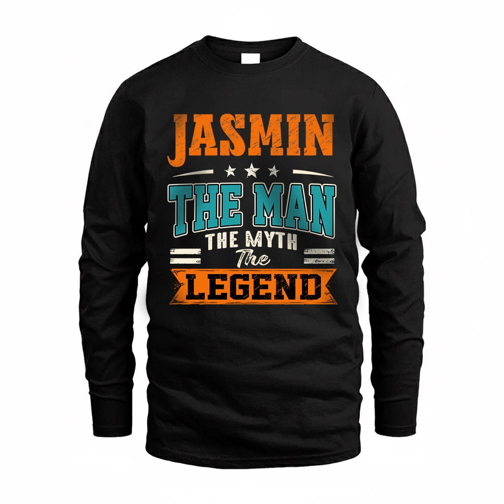 JASMIN HH F007 The Man The Myth The Legend Personalized Shirt – Gift for Men