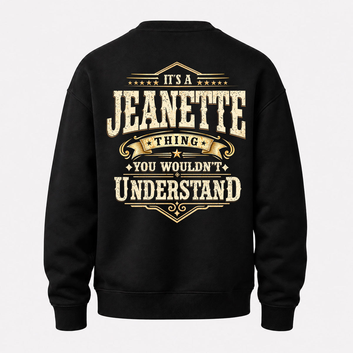 JEANETTE HH-F003–Personalized Name Quote Apparel “It’s an NAME Thing You Wouldn’t Understand”