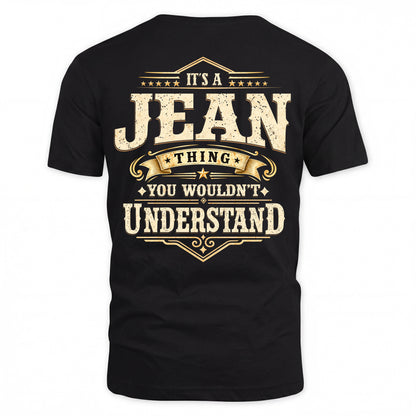 JEAN HH-F003–Personalized Name Quote Apparel “It’s an NAME Thing You Wouldn’t Understand”