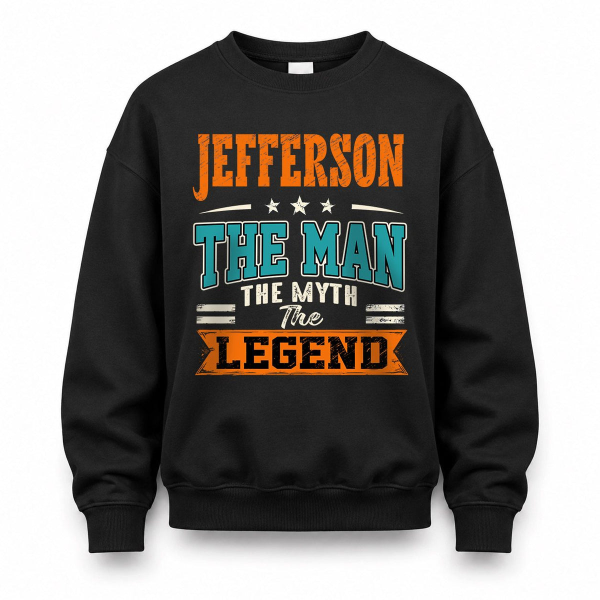 JEFFERSON HH F007 The Man The Myth The Legend Personalized Shirt – Gift for Men