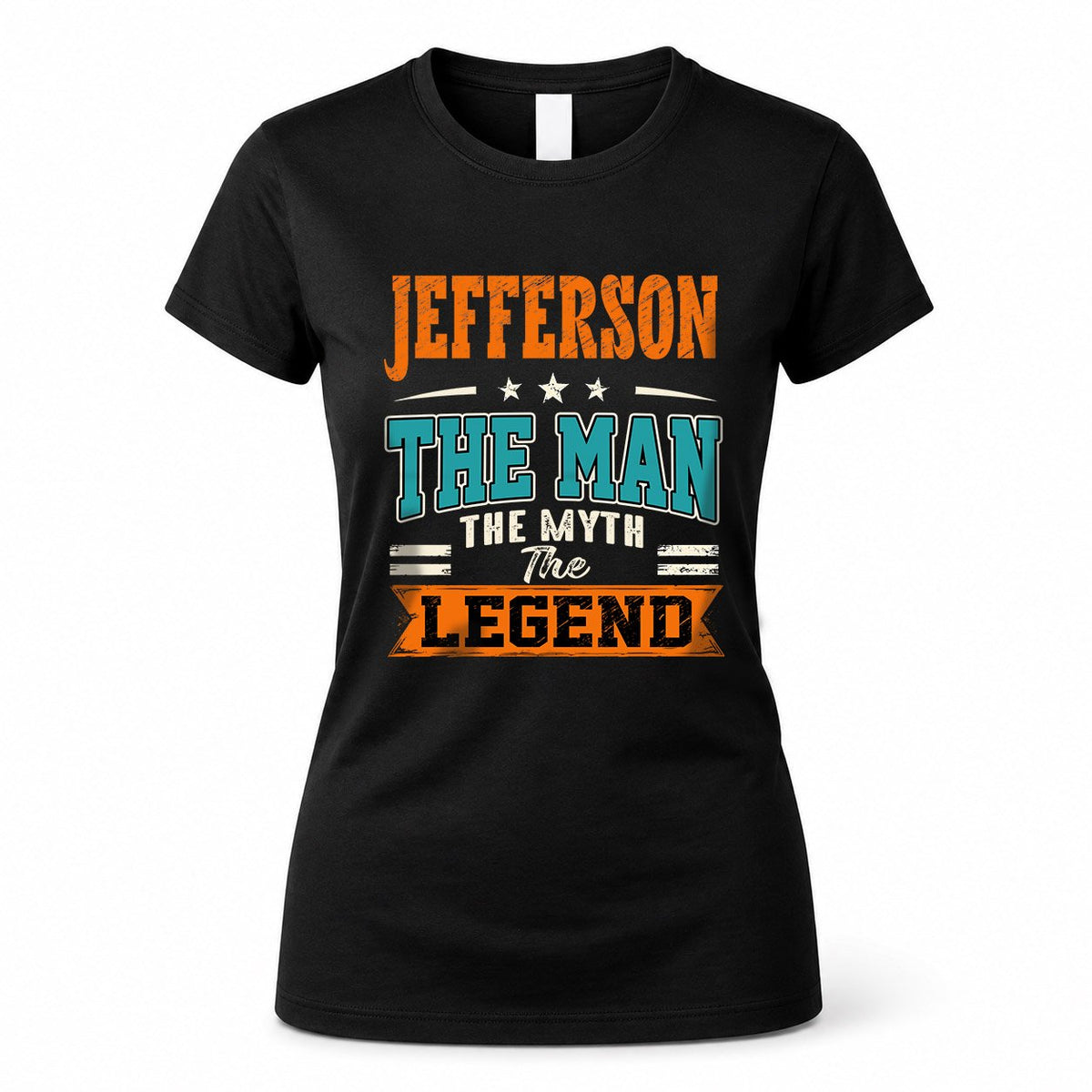 JEFFERSON HH F007 The Man The Myth The Legend Personalized Shirt – Gift for Men