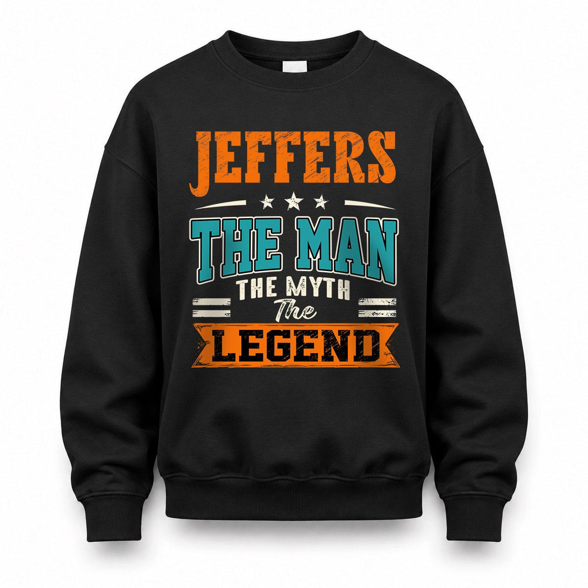 JEFFERS HH F007 The Man The Myth The Legend Personalized Shirt – Gift for Men