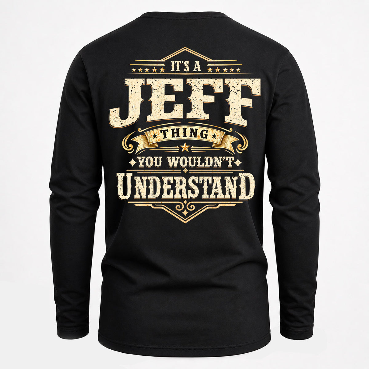 JEFF HH-F003–Personalized Name Quote Apparel “It’s an NAME Thing You Wouldn’t Understand”