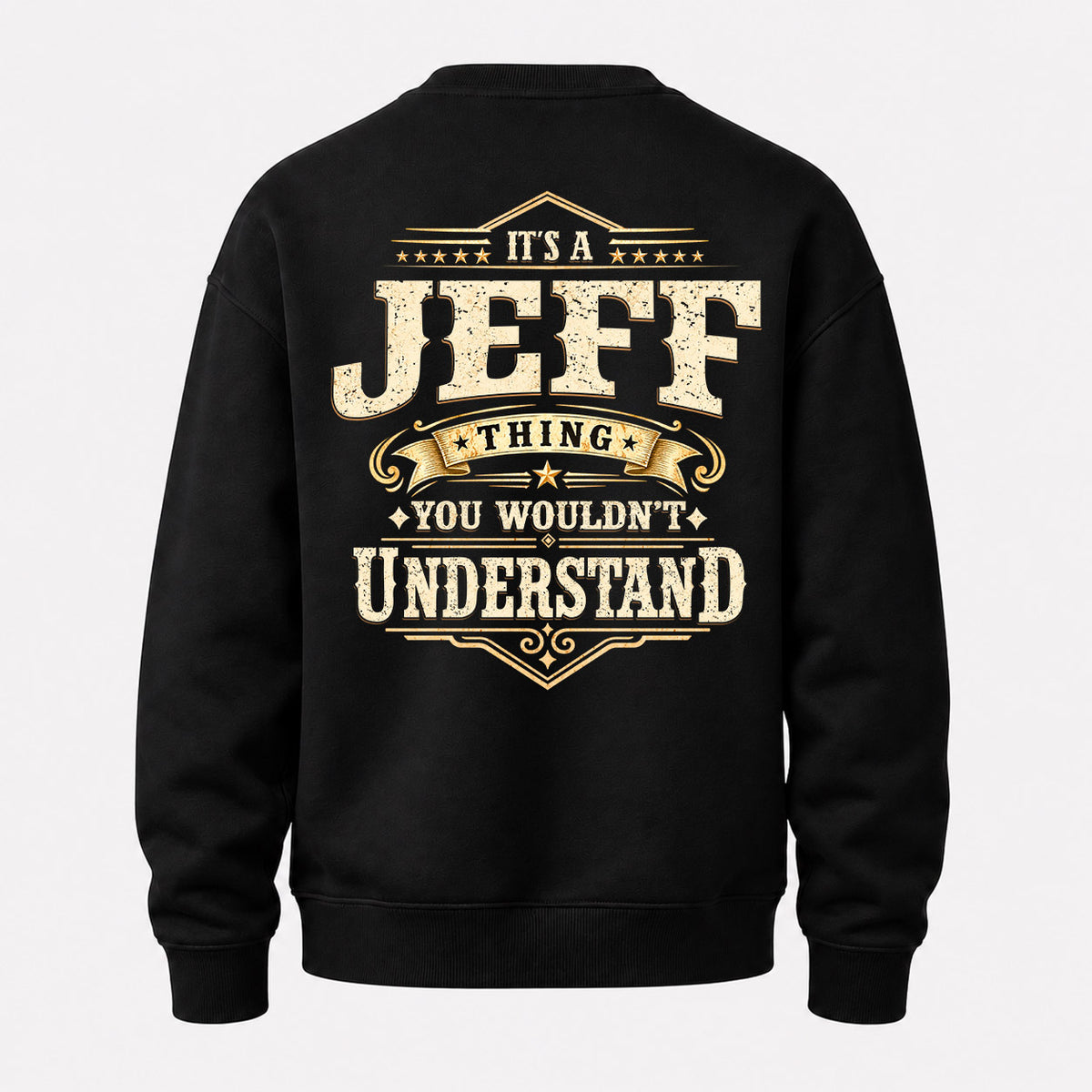 JEFF HH-F003–Personalized Name Quote Apparel “It’s an NAME Thing You Wouldn’t Understand”