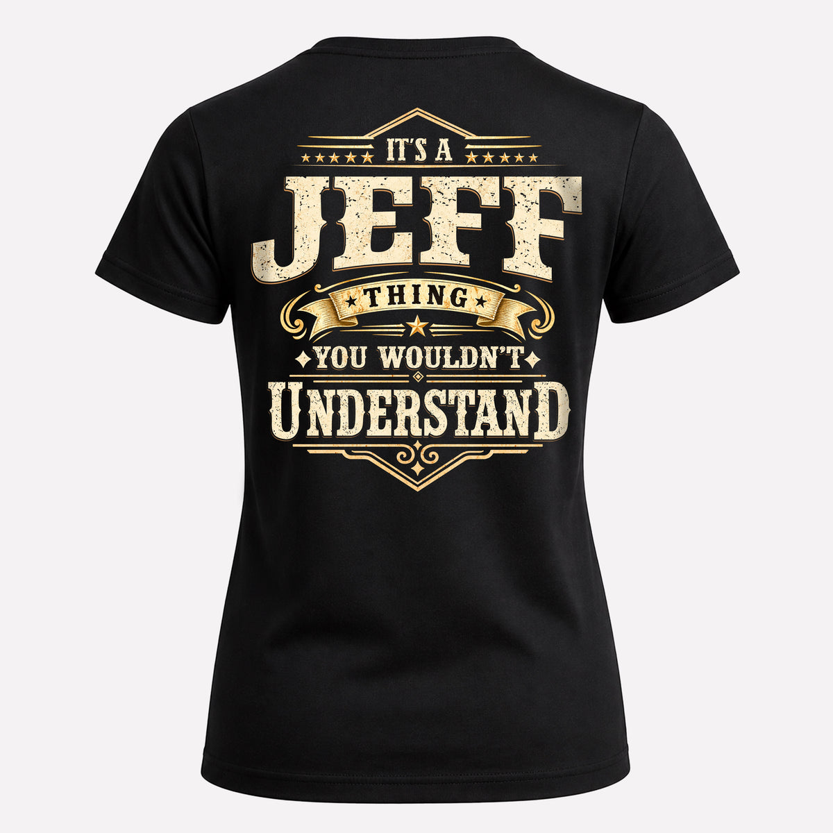 JEFF HH-F003–Personalized Name Quote Apparel “It’s an NAME Thing You Wouldn’t Understand”