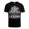 JENNY HH F004 The Man The Myth The Legend Personalized Shirt – Gift for Men