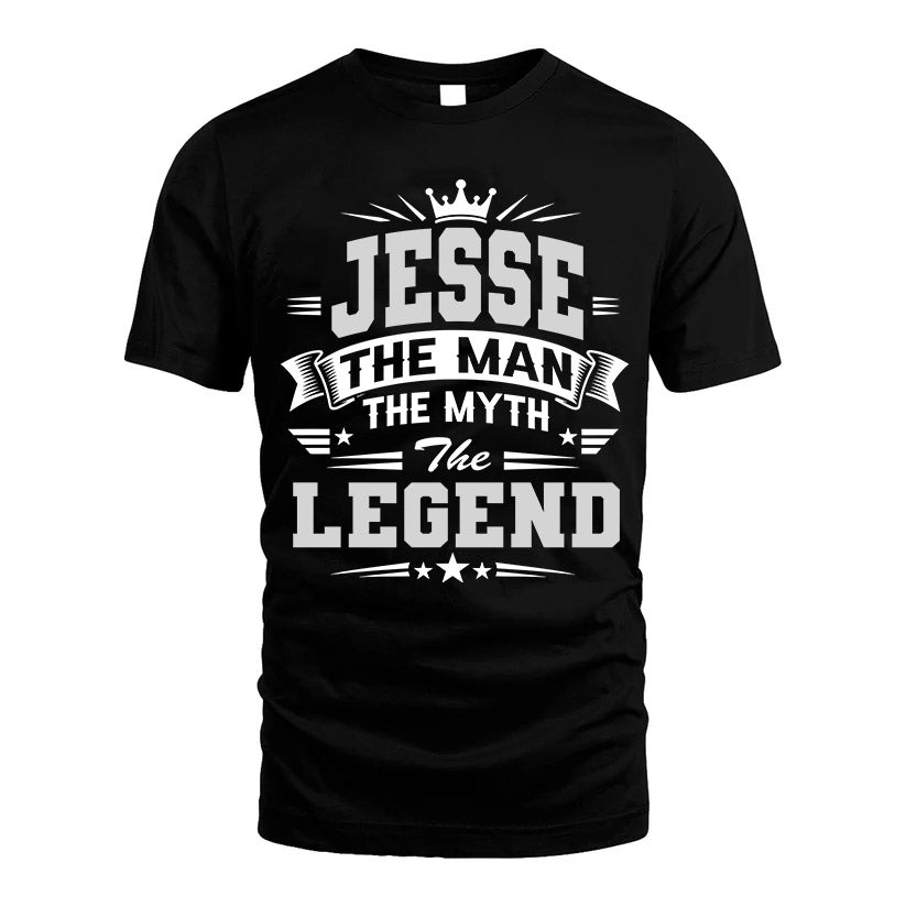 JESSE HH F004 The Man The Myth The Legend Personalized Shirt – Gift for Men