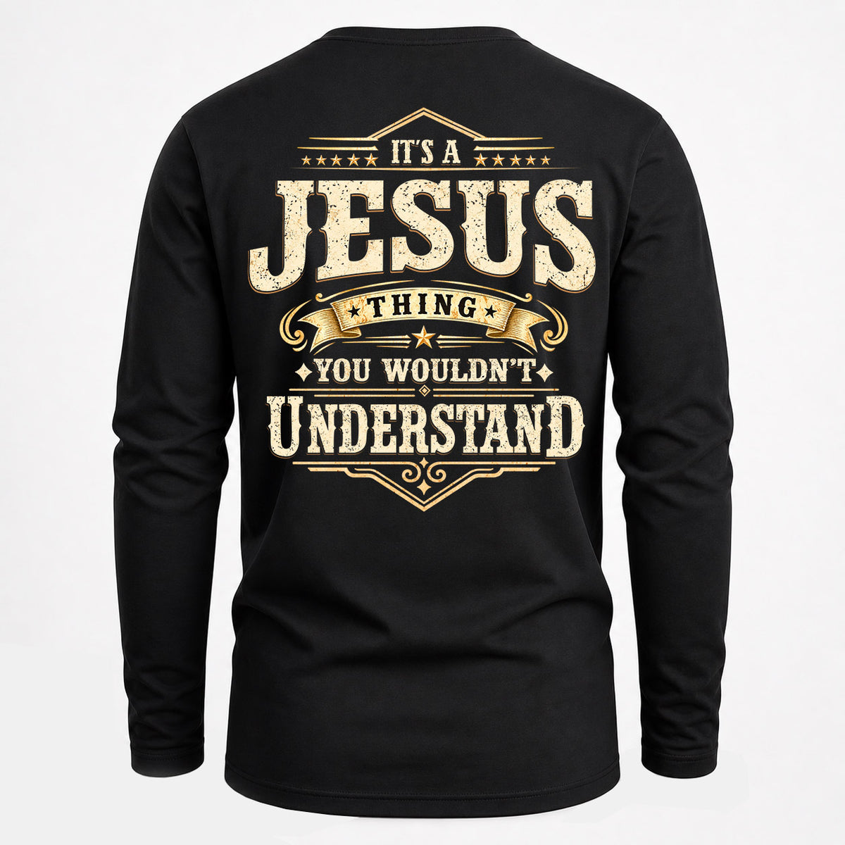 JESUS HH-F003–Personalized Name Quote Apparel “It’s an NAME Thing You Wouldn’t Understand”