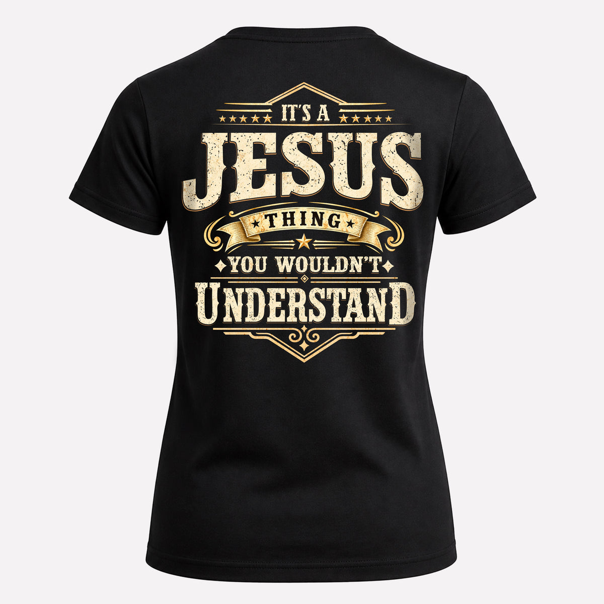 JESUS HH-F003–Personalized Name Quote Apparel “It’s an NAME Thing You Wouldn’t Understand”