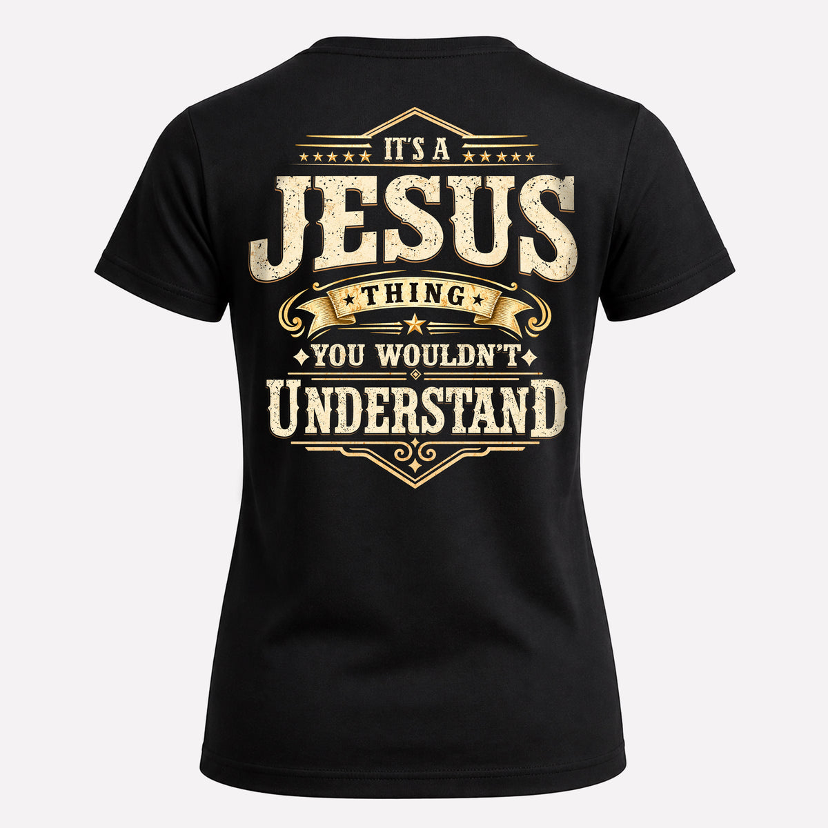 JESUS HH-F003–Personalized Name Quote Apparel “It’s an NAME Thing You Wouldn’t Understand”