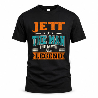 JETT HH F007 The Man The Myth The Legend Personalized Shirt – Gift for Men
