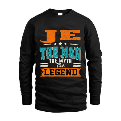JE HH F007 The Man The Myth The Legend Personalized Shirt – Gift for Men