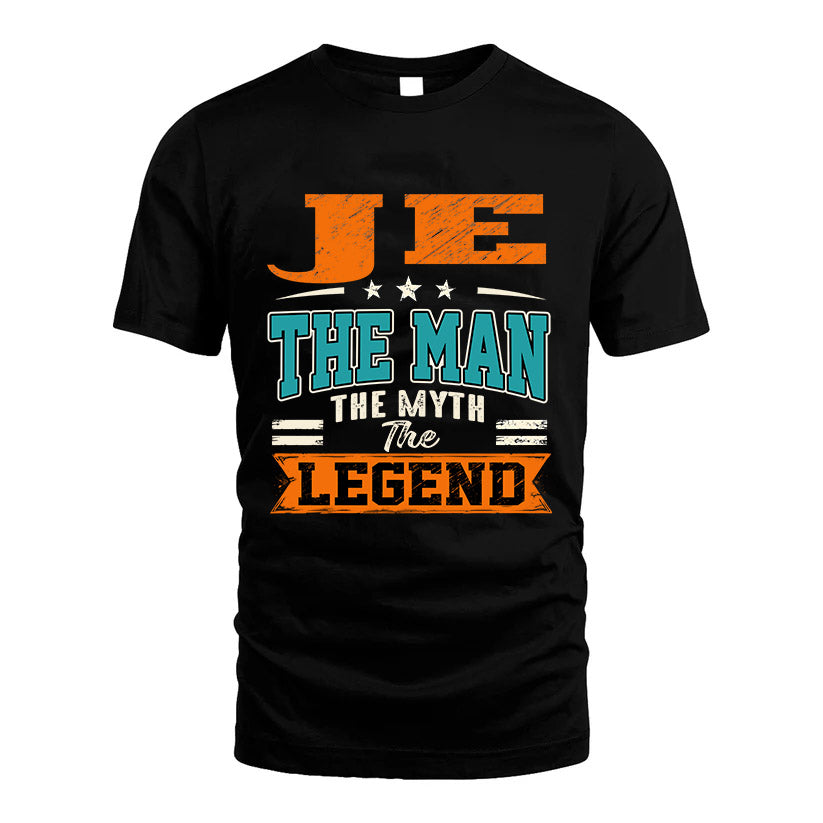 JE HH F007 The Man The Myth The Legend Personalized Shirt – Gift for Men