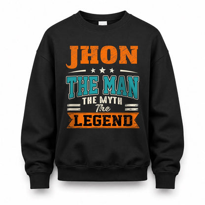 JHON HH F007 The Man The Myth The Legend Personalized Shirt – Gift for Men