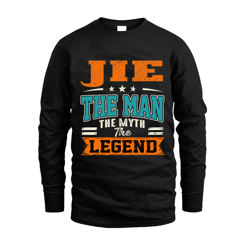 JIE HH F007 The Man The Myth The Legend Personalized Shirt – Gift for Men