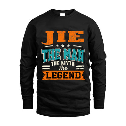 JIE HH F007 The Man The Myth The Legend Personalized Shirt – Gift for Men