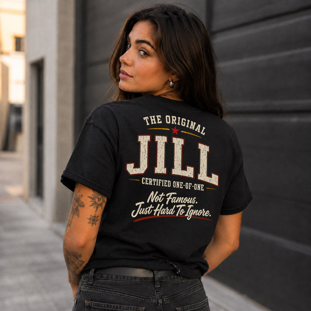 JILL W65-F6-168 – Personalized Original Issue Apparel “The Original NAME Certified One-of-One"