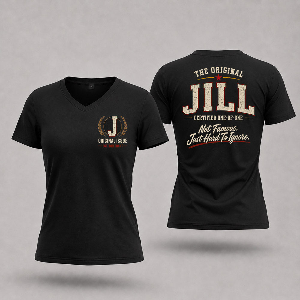 JILL W65-F6-168 – Personalized Original Issue Apparel “The Original NAME Certified One-of-One"