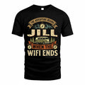 JILL TT898-K6-229 – Personalized Funny Camping Quote Apparel “The Adventure Begins When The WiFi Ends”
