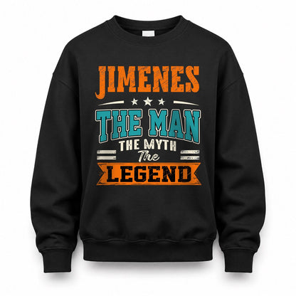 JIMENES HH F007 The Man The Myth The Legend Personalized Shirt – Gift for Men