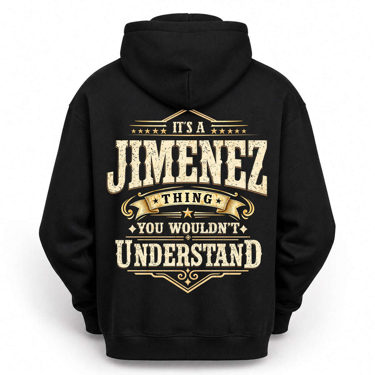 JIMENEZ HH-F003–Personalized Name Quote Apparel “It’s an NAME Thing You Wouldn’t Understand”