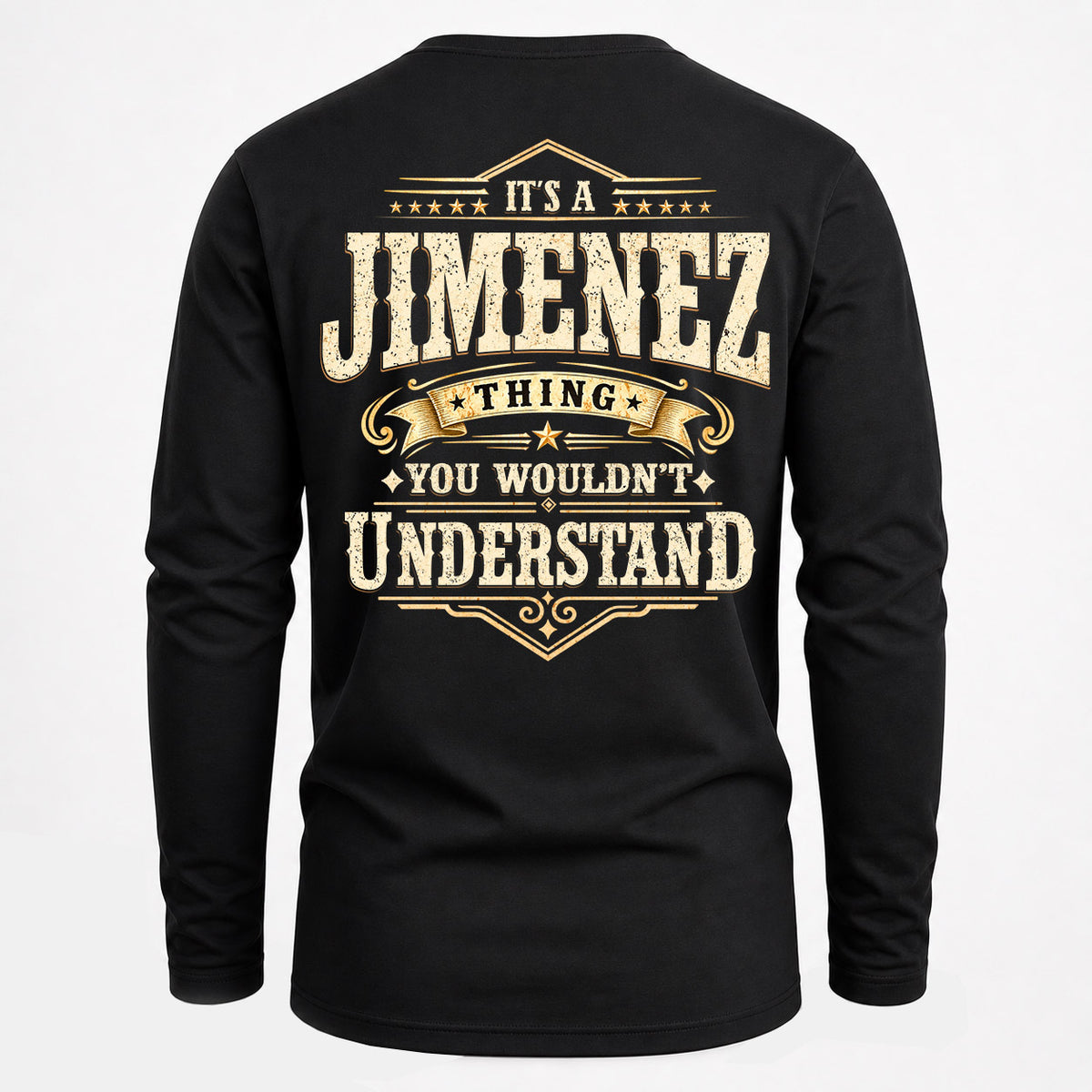 JIMENEZ HH-F003–Personalized Name Quote Apparel “It’s an NAME Thing You Wouldn’t Understand”
