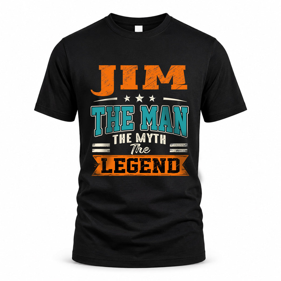 JIM HH F007 The Man The Myth The Legend Personalized Shirt – Gift for Men
