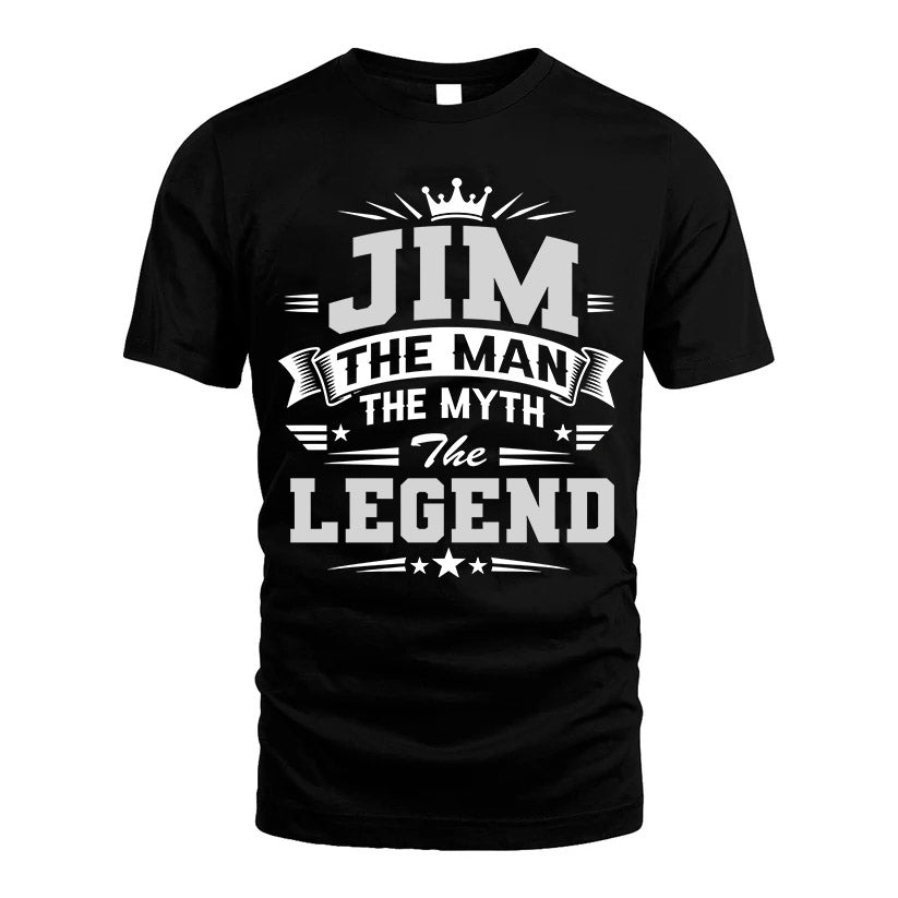 JIM HH F004 The Man The Myth The Legend Personalized Shirt – Gift for Men