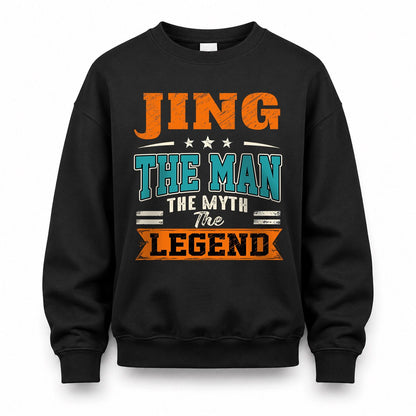 JING HH F007 The Man The Myth The Legend Personalized Shirt – Gift for Men