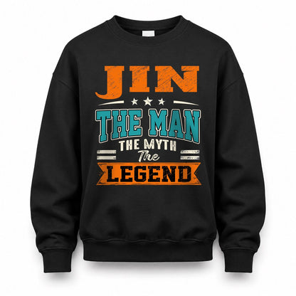 JIN HH F007 The Man The Myth The Legend Personalized Shirt – Gift for Men