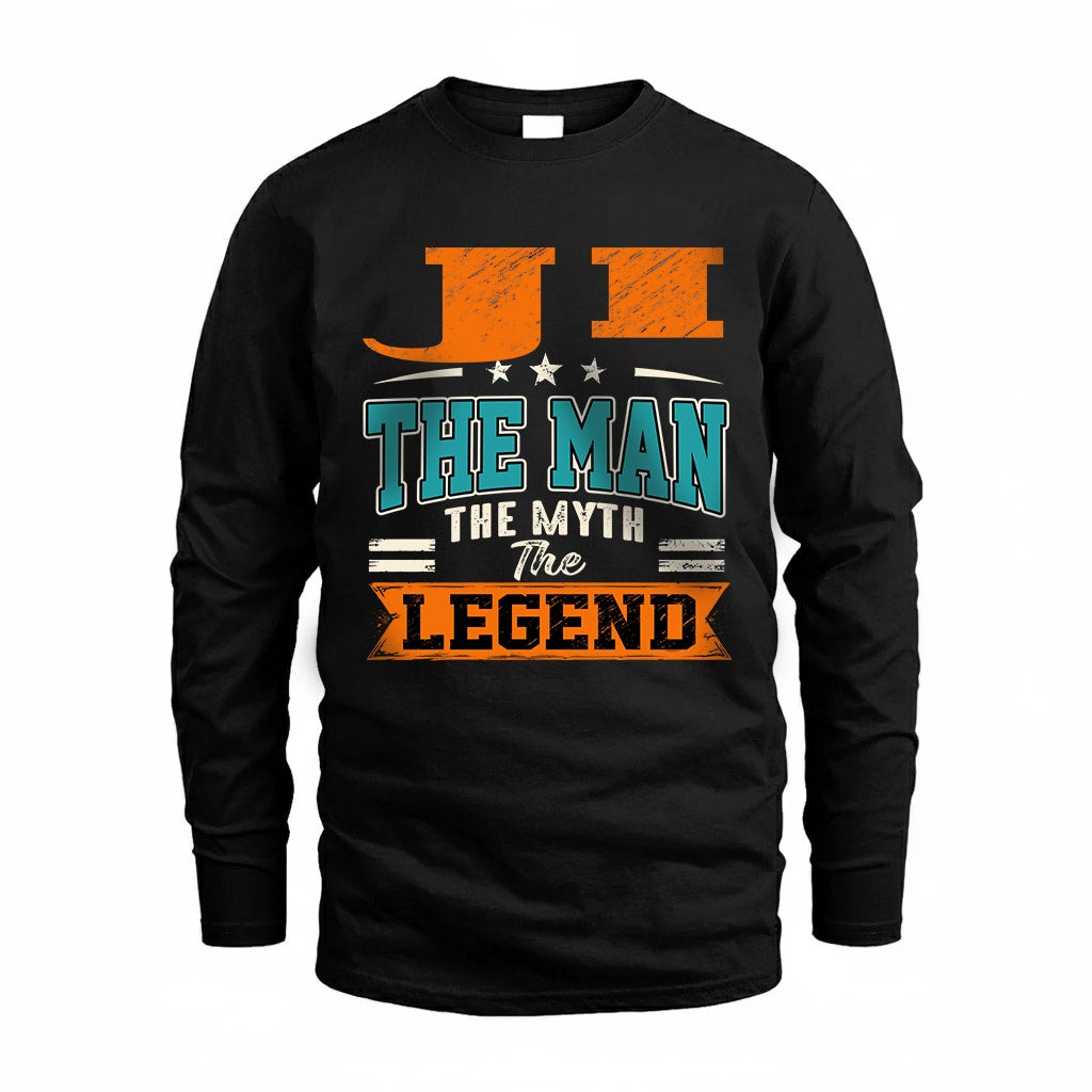JI HH F007 The Man The Myth The Legend Personalized Shirt – Gift for Men