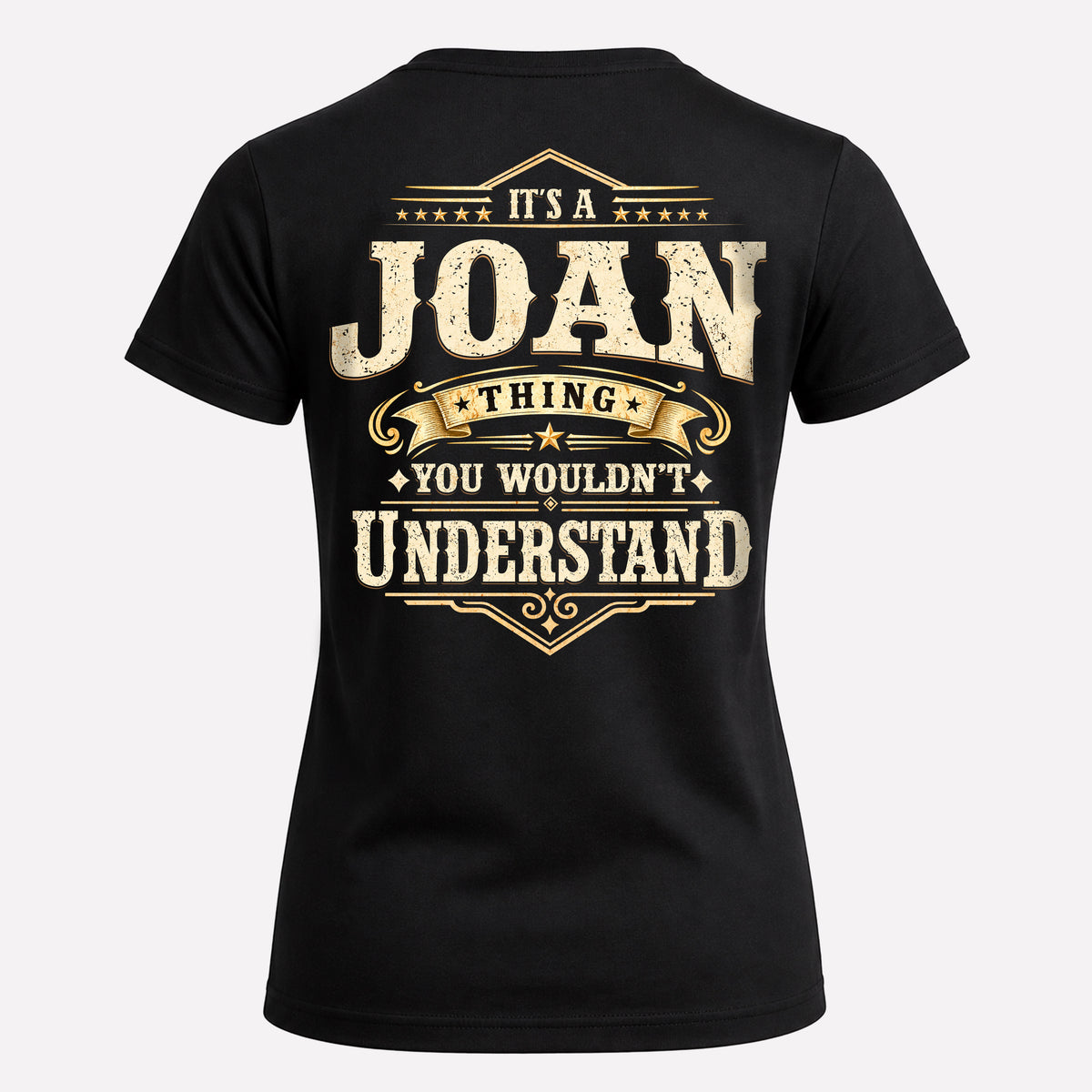 JOAN HH-F003–Personalized Name Quote Apparel “It’s an NAME Thing You Wouldn’t Understand”