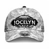 JOCELYN TC01 HH79 Team Your Name Hat, Personalized Camo Baseball Cap, Custom Family Gift, Gift for Him Her