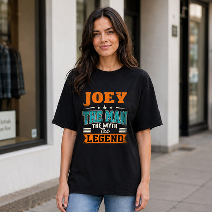 JOEY HH F007 The Man The Myth The Legend Personalized Shirt – Gift for Men