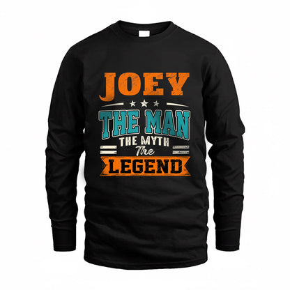 JOEY HH F007 The Man The Myth The Legend Personalized Shirt – Gift for Men