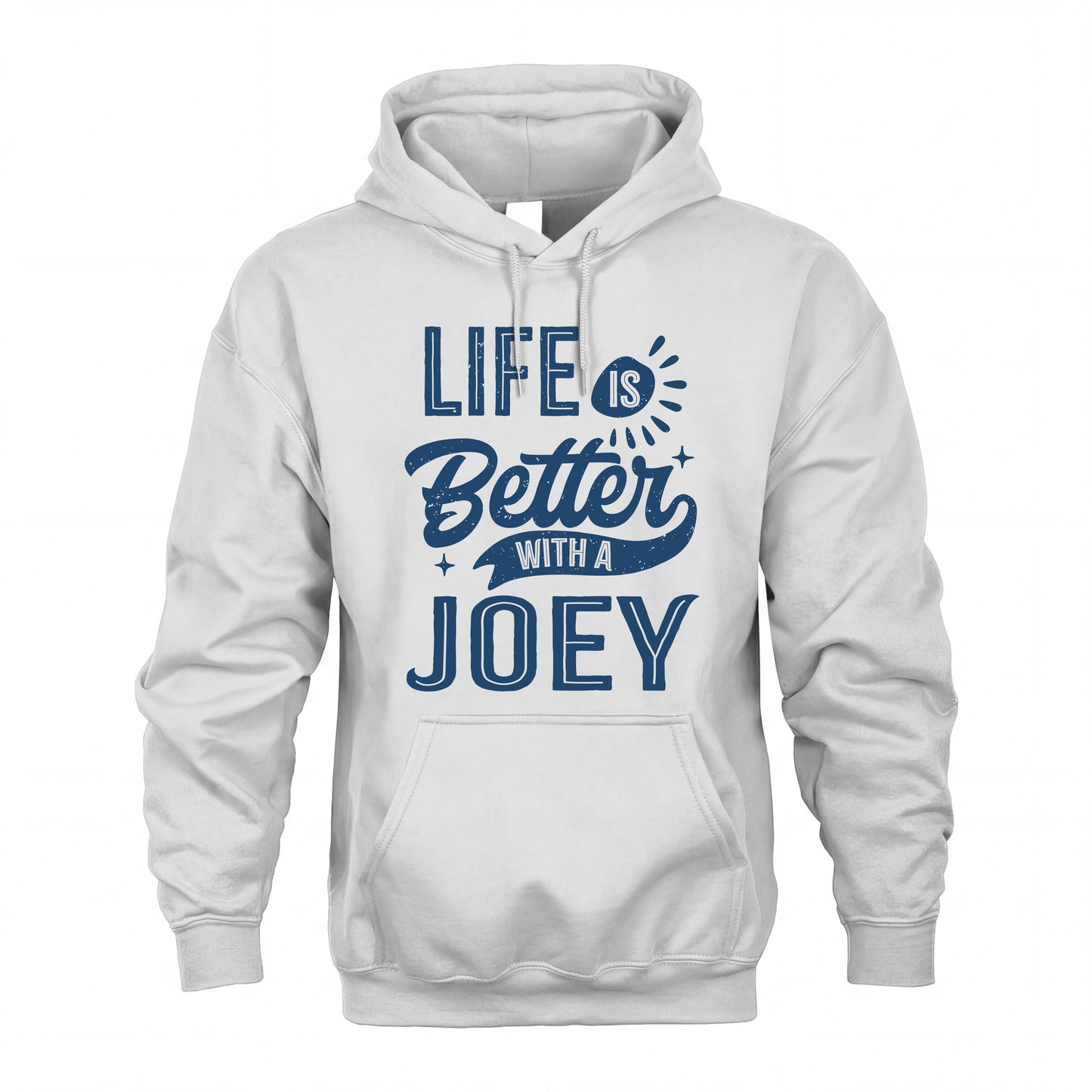 JOEY HH88-K2–Personalized Name Quote T-Shirt Life Is Better With Unisex Gift