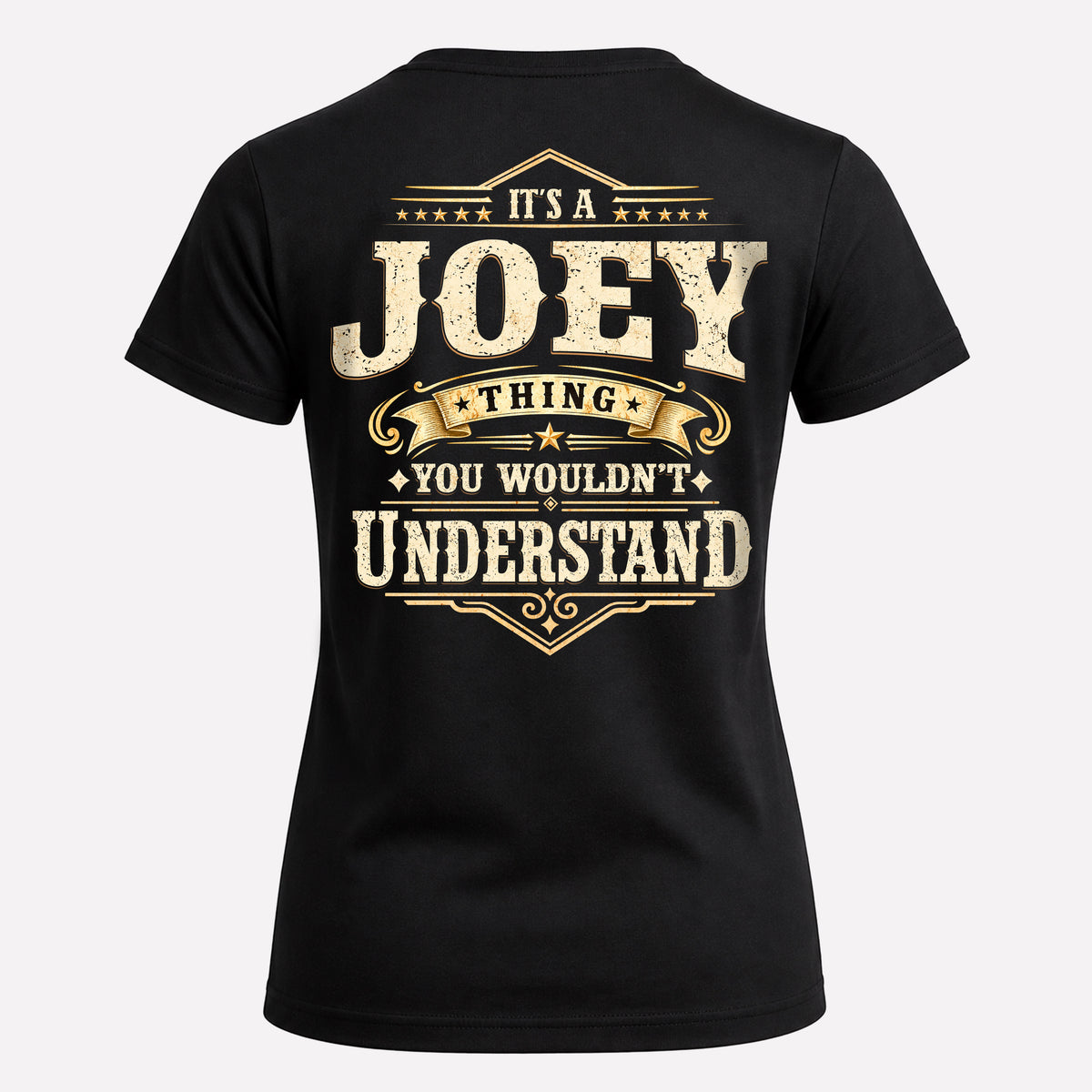 JOEY HH-F003–Personalized Name Quote Apparel “It’s an NAME Thing You Wouldn’t Understand”