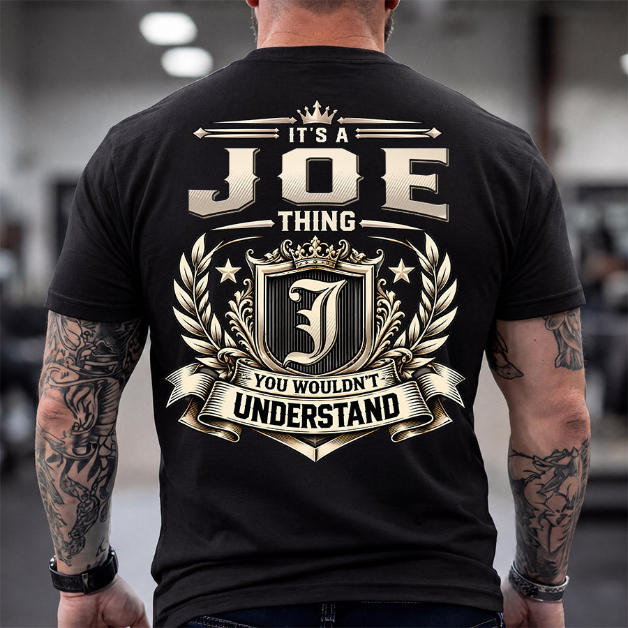 JOE HH-F006 Thing Personalized Name T Shirt – You Wouldn’t Understand