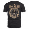 JOHNSEN 2K-101–Personalized Name Quote Apparel “I Am NAME May Not Be Perfect But I Am Limited Edition”
