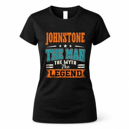 JOHNSTONE HH F007 The Man The Myth The Legend Personalized Shirt – Gift for Men