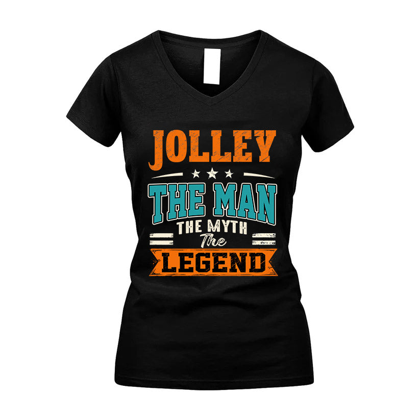 JOLLEY HH F007 The Man The Myth The Legend Personalized Shirt – Gift for Men